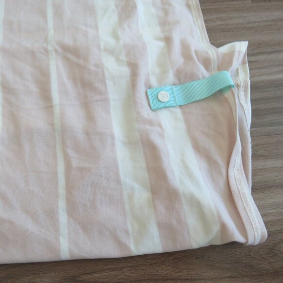 LULULEMON Vinyasa Scarf *Vitasea Beach Blanket Stripe Angel Wing Grain Pastel - Picture 7 of 10